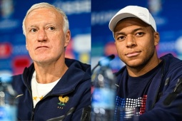 Bóng đá - Họp báo ĐT Pháp đấu ĐT Áo EURO 2024: HLV Deschamps, Mbappe tự tin cao độ