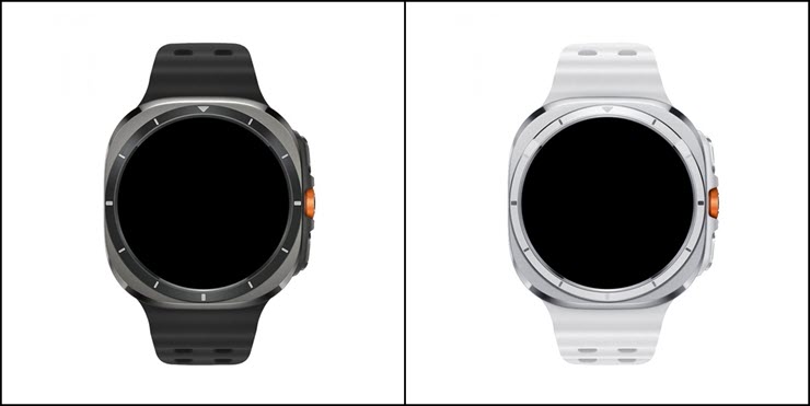 Thiết kế mặt trước của&nbsp;Galaxy Watch Ultra bị rò rỉ.