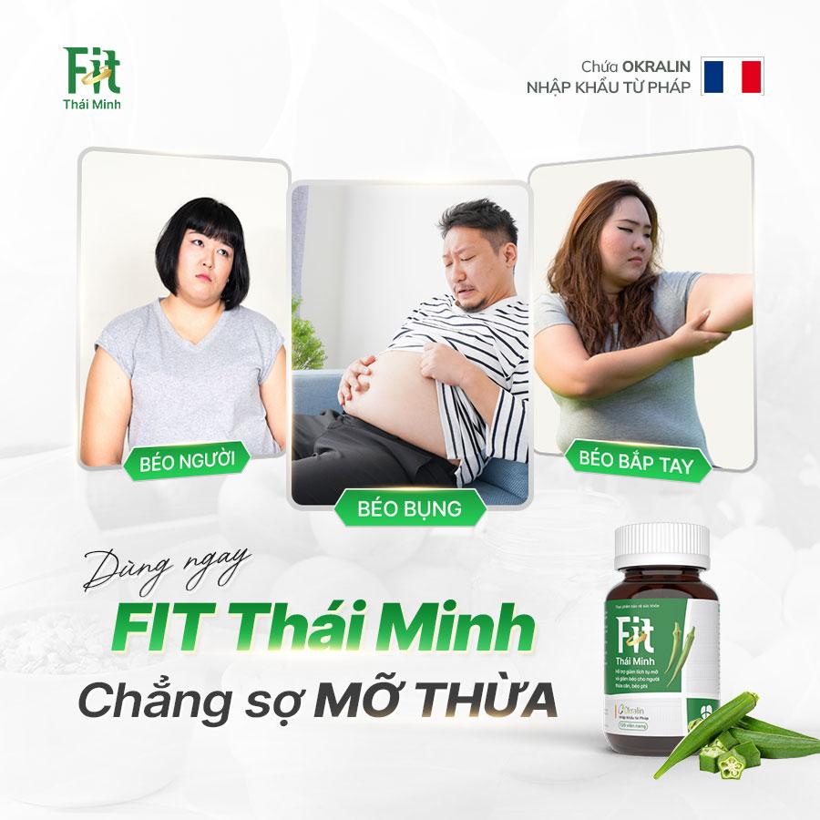 Giảm ngay béo bụng, mỡ thừa cực dễ cùng FIT Thái Minh - 1
