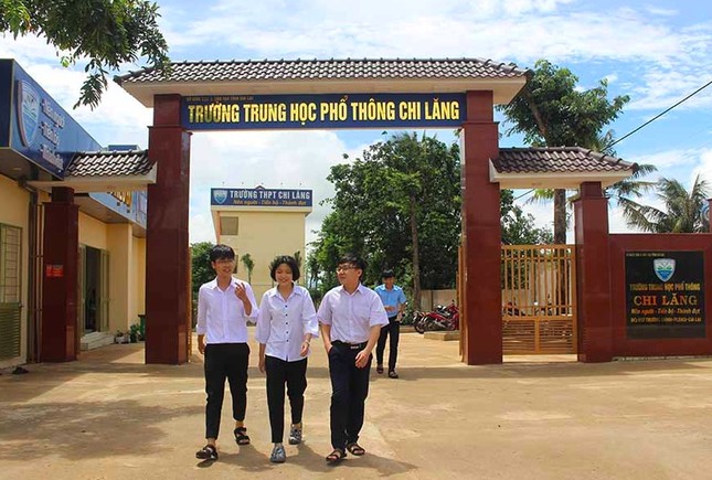 Trường THPT Chi Lăng. Ảnh: Nguyễn Giang