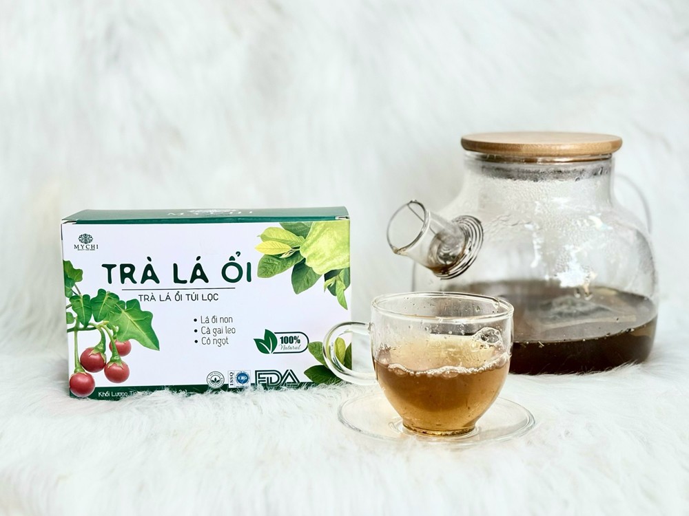 Trà lá ổi được chuyên gia kiểm định về nguyên liệu, quy trình sản xuất mang lại thức uống tiện lợi, thơm ngon cho các chị em&nbsp;