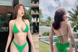 Bạn trẻ - Cuộc sống - Mẹ đơn thân Elly Trần diện bikini khoe đường cong “căng cực“