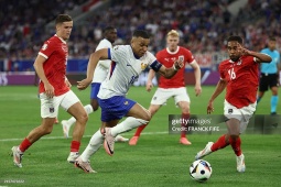 Bóng đá - Video bóng đá Áo - Pháp: Mbappe đột biến, gồng mình chống đỡ (EURO)