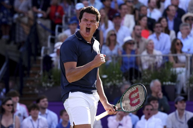 47 cú ace, Raonic thiết lập kỉ lục giao bóng mới ở các trận đấu kéo dài 3 set