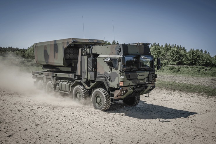 GMARS là hệ thống pháo phản lực mới do hãng Rheinmetall của Đức hợp tác sản xuất với công ty Lockheed Martin của Mỹ.