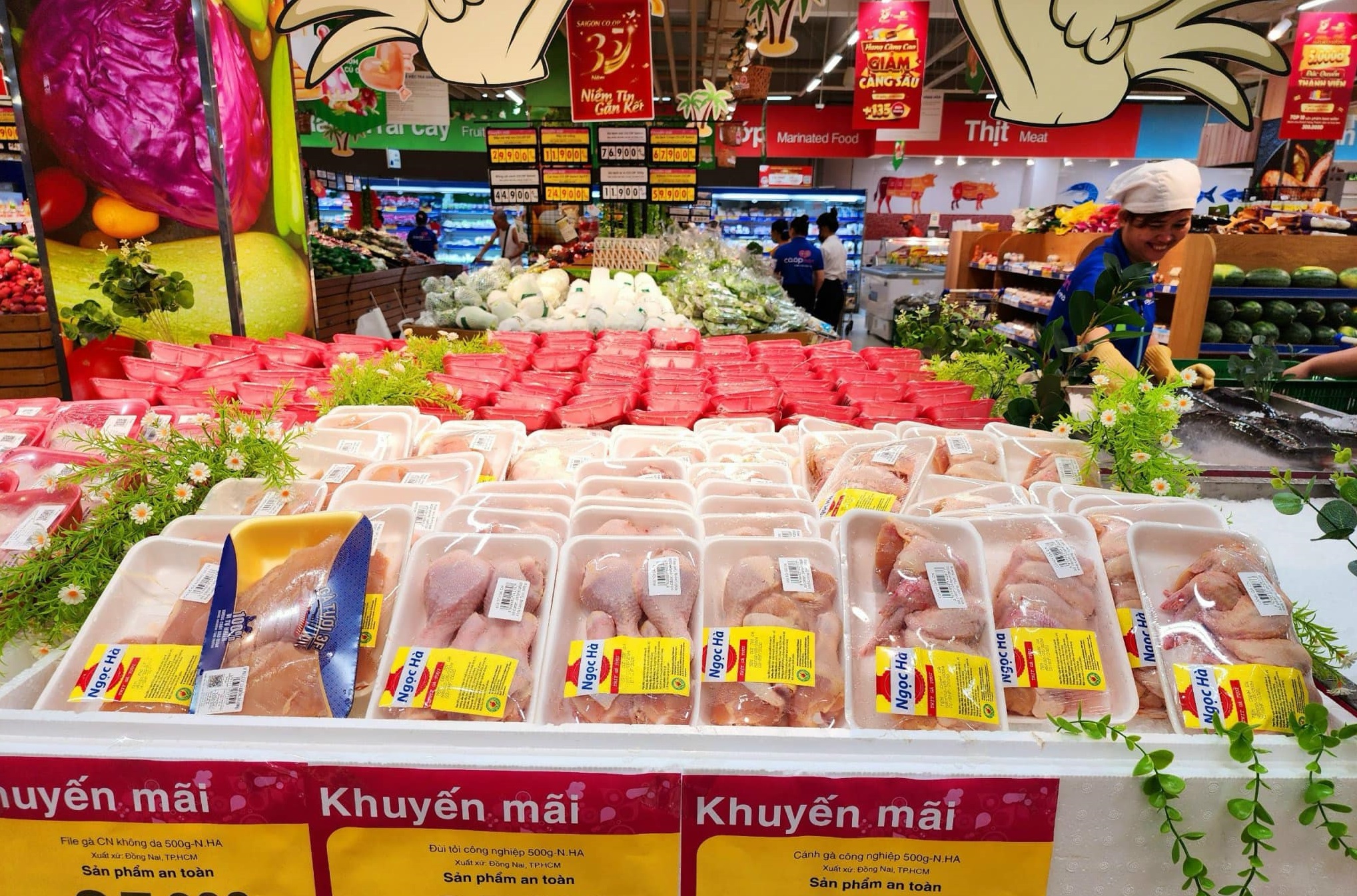 Lễ hội thịt gà giảm giá các mặt hàng thịt gà từ 10–15%