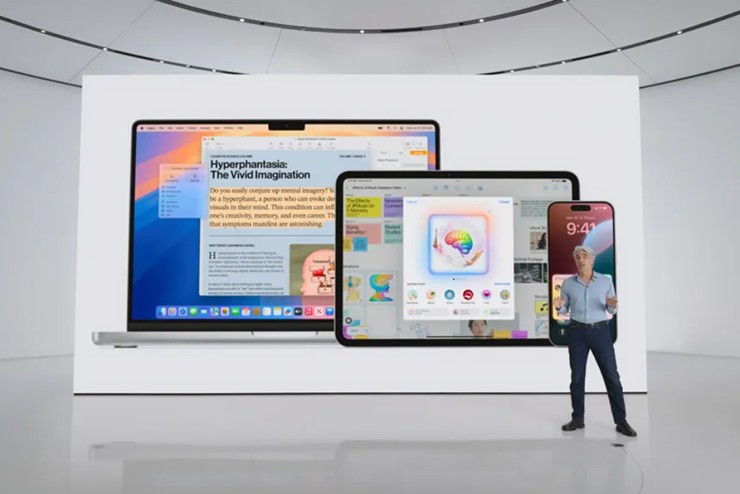 Bản thân nhiều máy Mac và iPad ra mắt từ năm 2020 cũng có Apple Intelligence.