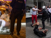 Bóng đá - CĐV làm loạn ở EURO 2024: Hooligan đánh nhau, cảnh sát Đức khốn khổ