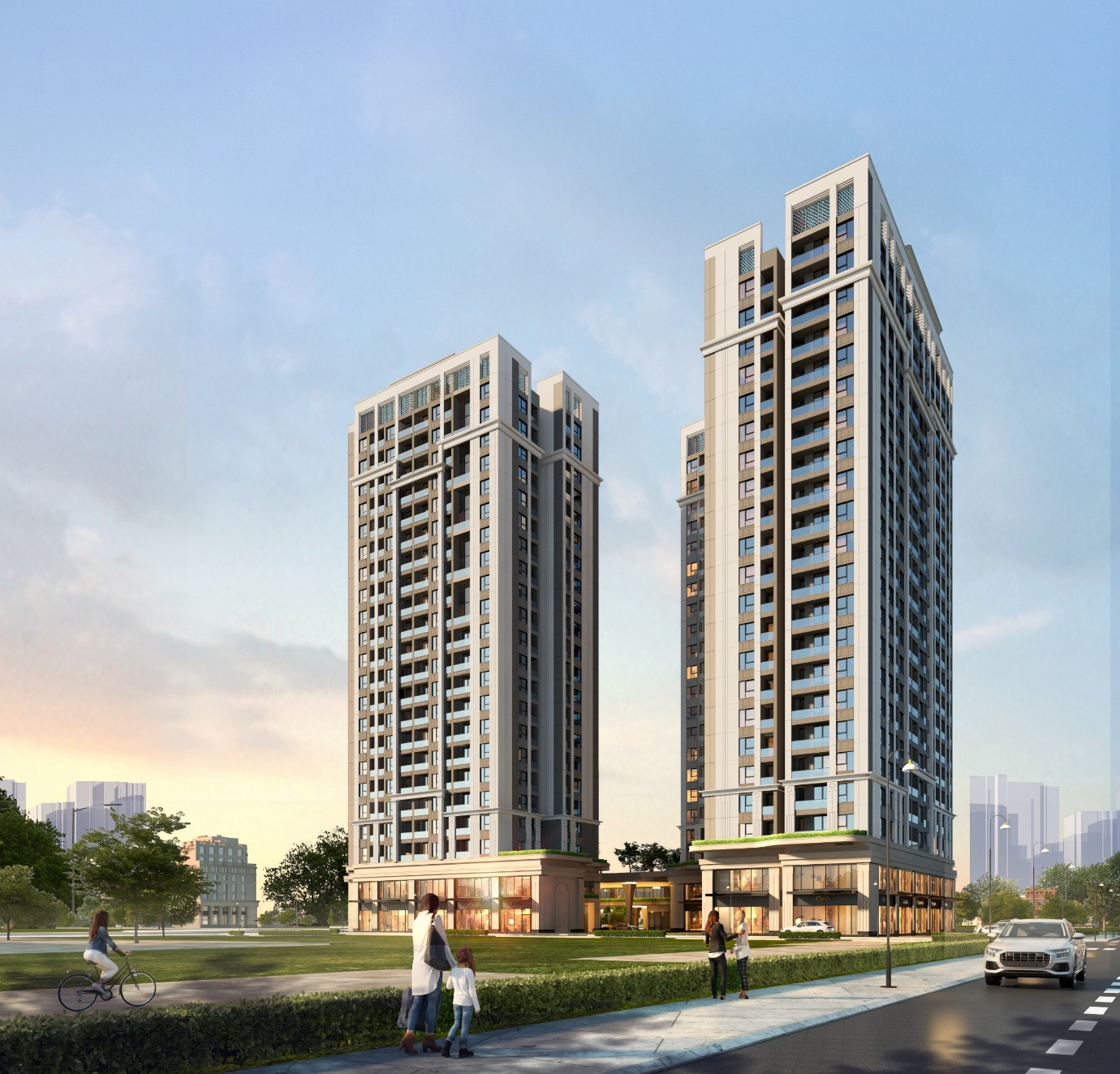 2 toà tháp căn hộ Golden Point dự kiến sẽ bắt đầu ra mắt vào tháng 1/2025