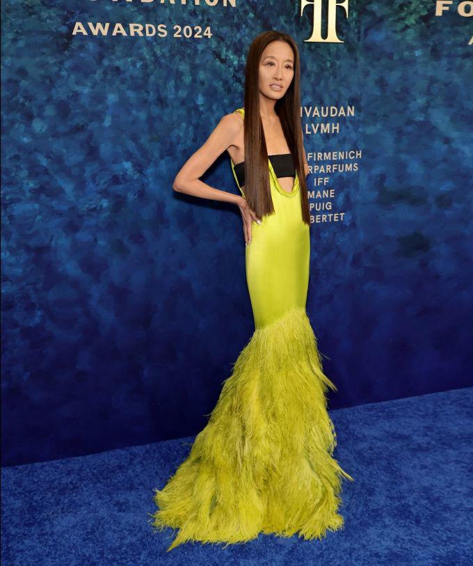 Vera Wang dự sự kiện đầu 2024. Ảnh: Instagram