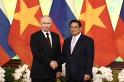 Thủ tướng Phạm Minh Chính hội kiến Tổng thống Nga Putin