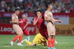 Bóng đá - Trực tiếp bóng đá Công an Hà Nội - Hải Phòng: Quang Hải kiến tạo cho Elias ghi cú đúp (V-League) (Hết giờ)