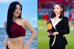 Đời sống Showbiz - Sắc vóc gợi cảm của nữ MC bình luận về Euro trên VTV