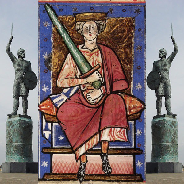 Tranh vẽ về Aethelred II. Ảnh: MTA