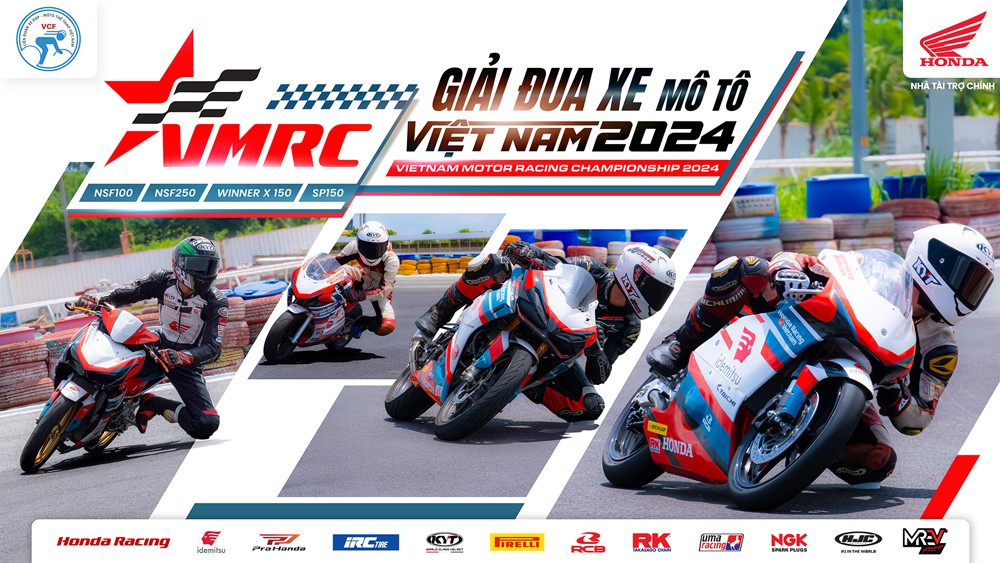 Giải đua xe Mô tô Việt Nam (VMRC) chính thức khởi động mùa giải 2024 - 1