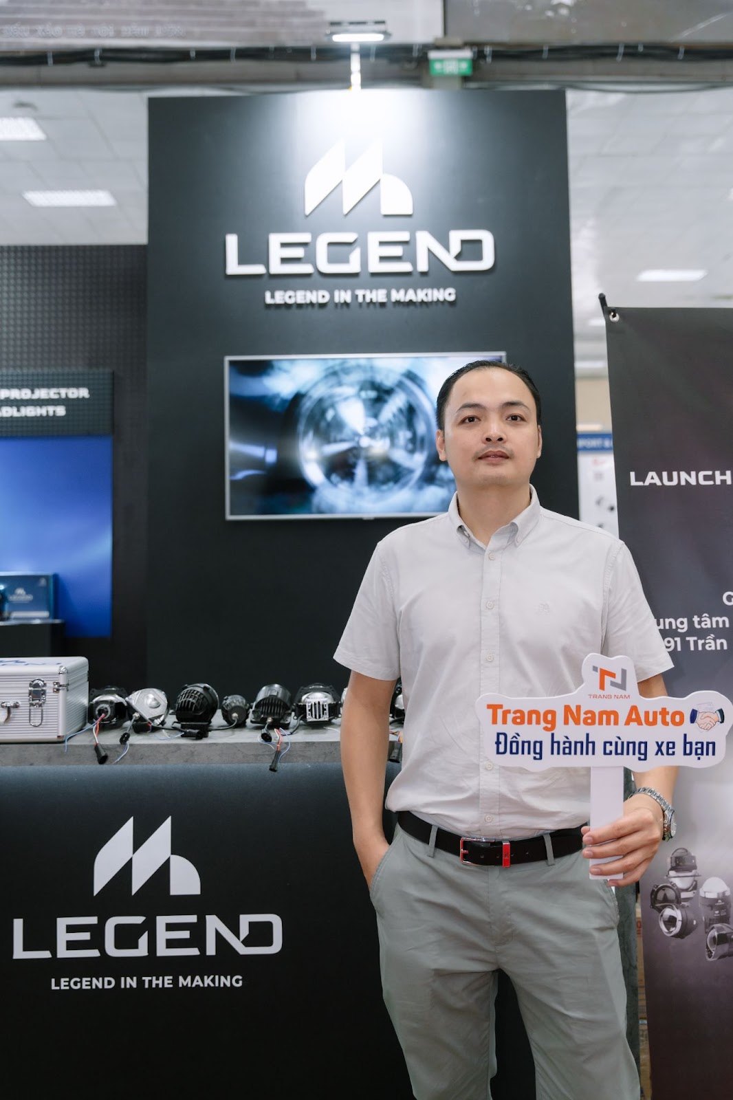 Trang Nam Auto - Ra mắt đèn tăng sáng Mlegend Plus 12v - 24v tại triển lãm Vietnam Auto Expo 2024 - 1