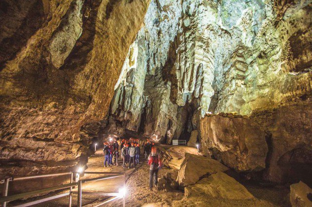 Hang động Cradle of Humankind ở Nam Phi, nơi ngôi mộ cổ do một loài khác tạo ra được tìm thấy - Ảnh: Maropeng