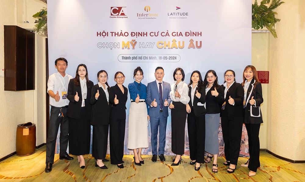 Đội ngũ Interimm mang đến chuỗi hội thảo định cư thành công cho khách hàng lựa chọn