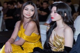 Miss Cosmo Xuân Hạnh và Bâu Phương Vy sánh đôi đầy quyến rũ tại sự kiện