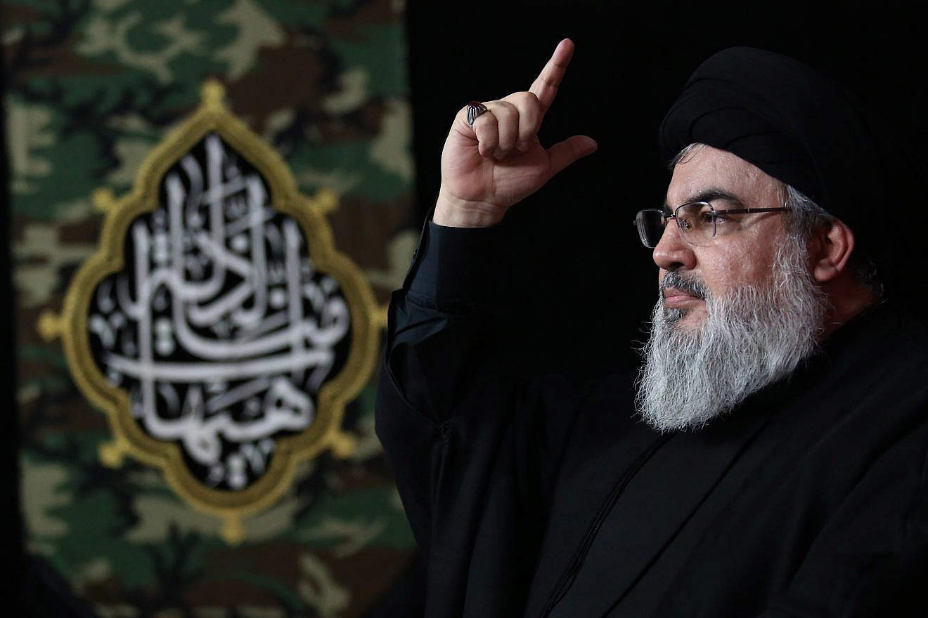 &nbsp;Thủ lĩnh Hezbollah Hassan Nasrallah. Ảnh: Shutterstock
