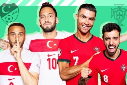 Bóng đá - Trực tiếp bóng đá Thổ Nhĩ Kỳ - Bồ Đào Nha: Ronaldo vẫn đá chính (EURO 2024)