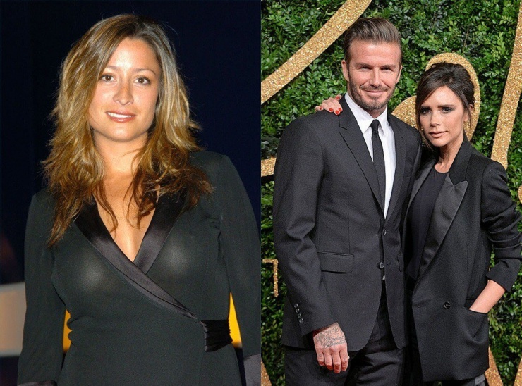 Rebecca Loos là người tình được biết đến nhiều nhất của David Beckham. Ảnh: E News.