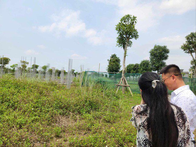 Đất nền tăng nhưng muốn thanh khoản nhiều nhà đầu tư phải cắt lỗ (ảnh: Ngọc Mai).