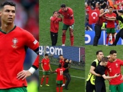 Bóng đá - 6 fan cuồng lao xuống sân làm Ronaldo lo sợ, UEFA điều tra khẩn trận Bồ Đào Nha - Thổ Nhĩ Kỳ