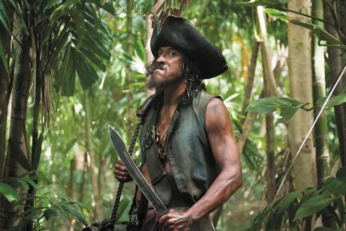 Tamayo Perry từng đóng một vai trong phim 'Cướp biển vùng Caribbean' phần 4. Ảnh: Walt Disney