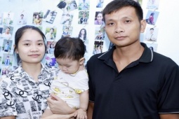 Cặp vợ chồng mang gen bệnh tan máu bẩm sinh vỡ òa khi “tìm” được con yêu