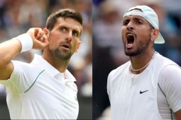 Djokovic đã tới Anh săn ngôi vua Wimbledon 2024, Kyrgios muốn được đánh cặp