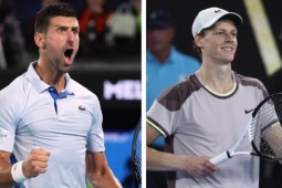 Thể thao - Djokovic lên số 2 thế giới, Sinner vững vàng ngôi đầu (Bảng xếp hạng tennis 24/6)