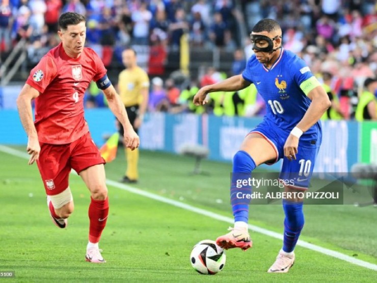 Trực tiếp bóng đá Pháp - Ba Lan: Không có thêm bàn thắng (EURO) (Hết giờ)