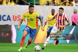 Video bóng đá Colombia - Paraguay: James Rodriguez góp công lớn (Copa America)