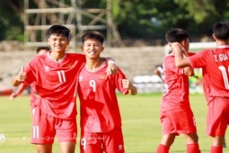 Dàn tuyển thủ U16 Việt Nam vừa thắng đậm U16 Brunei 15-0, sẽ đua tài ở giải U17 quốc gia