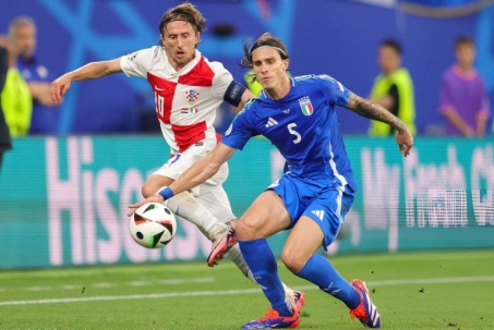 EURO 2024: Nghiệt ngã phút 90+8 trận Croatia - Italia, dân mạng "thương Modric"