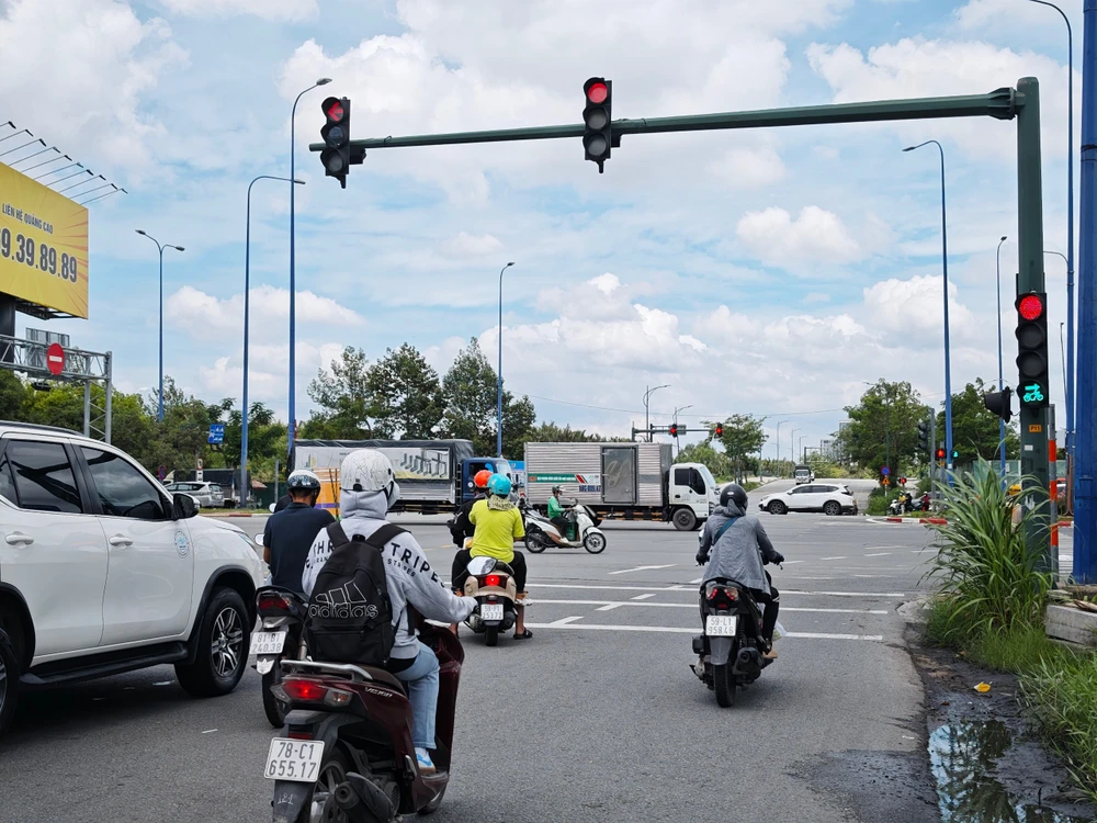 Thí điểm không đèn đếm lùi tại nút giao: Giao thông ổn định, hạn chế ùn tắc