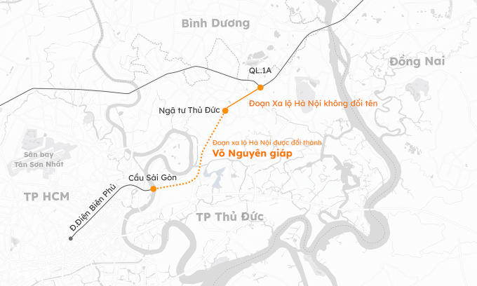 Xe đầu kéo đâm liên hoàn trên xa lộ Hà Nội, ùn tắc giao thông kéo dài