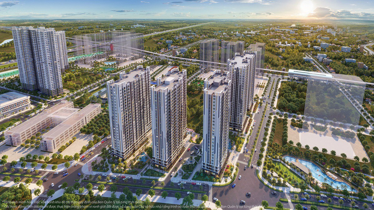 The Beverly nằm giữa hệ thống tiện ích thấp tầng đa dạng với trường học, khu thương mại dịch vụ, nhà để xe cao tầng