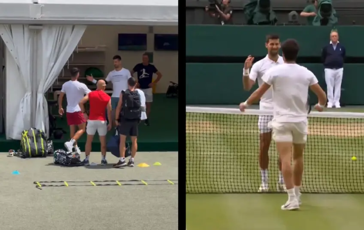 Alcaraz và Djokovic chạm mặt nhau hôm 24/6, tái hiện lần bắt tay sau 1 năm tại chung kết Wimbledon 2023