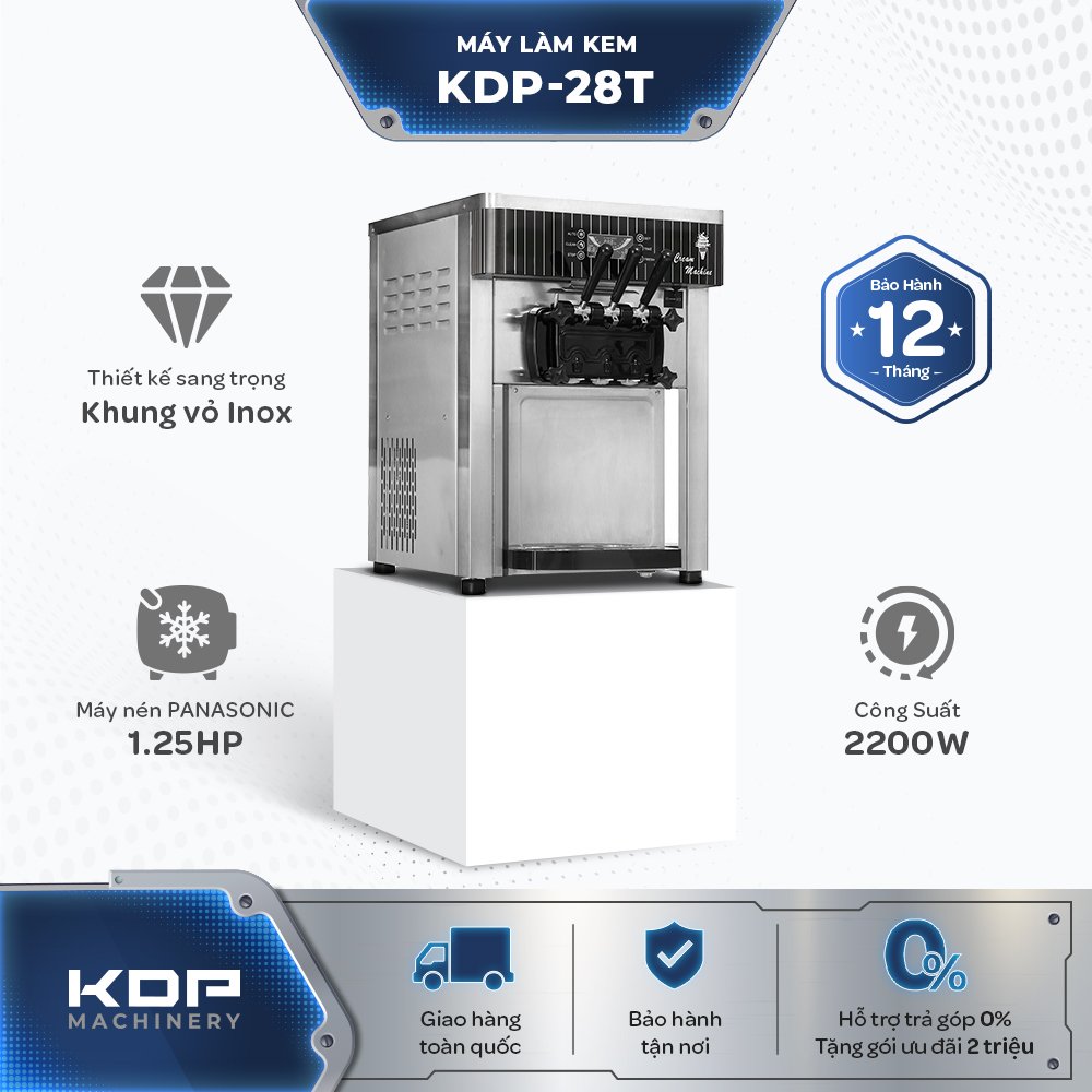 Máy làm kem tươi KDP-28T