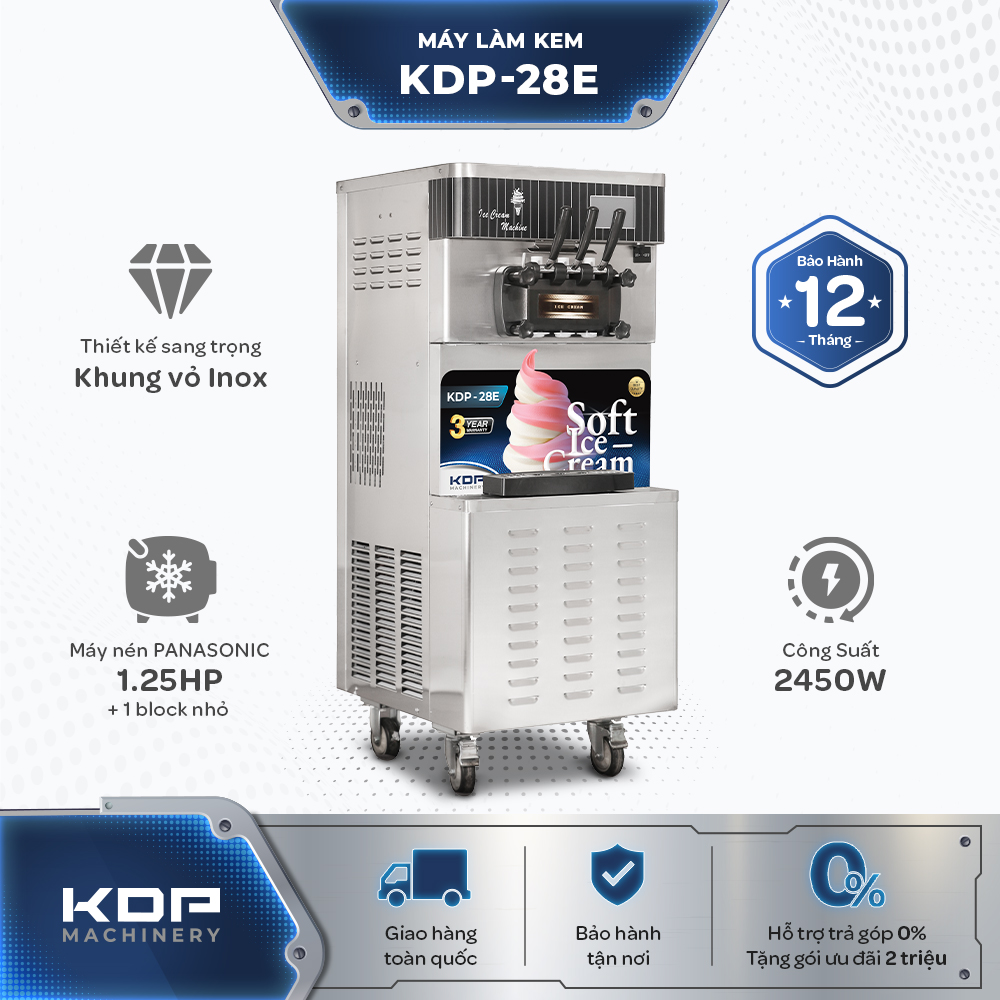 Máy làm kem tươi KDP-28E
