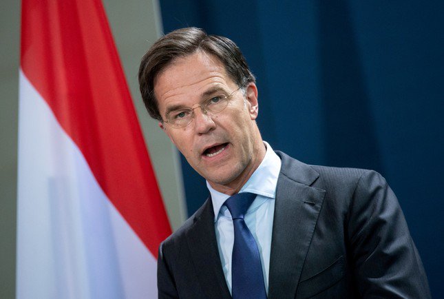 Thủ tướng Hà Lan Mark Rutte. Ảnh: Reuters