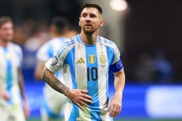 Bóng đá - Messi chấn thương nghỉ trận cuối vòng bảng Copa America, cờ đến tay Garnacho