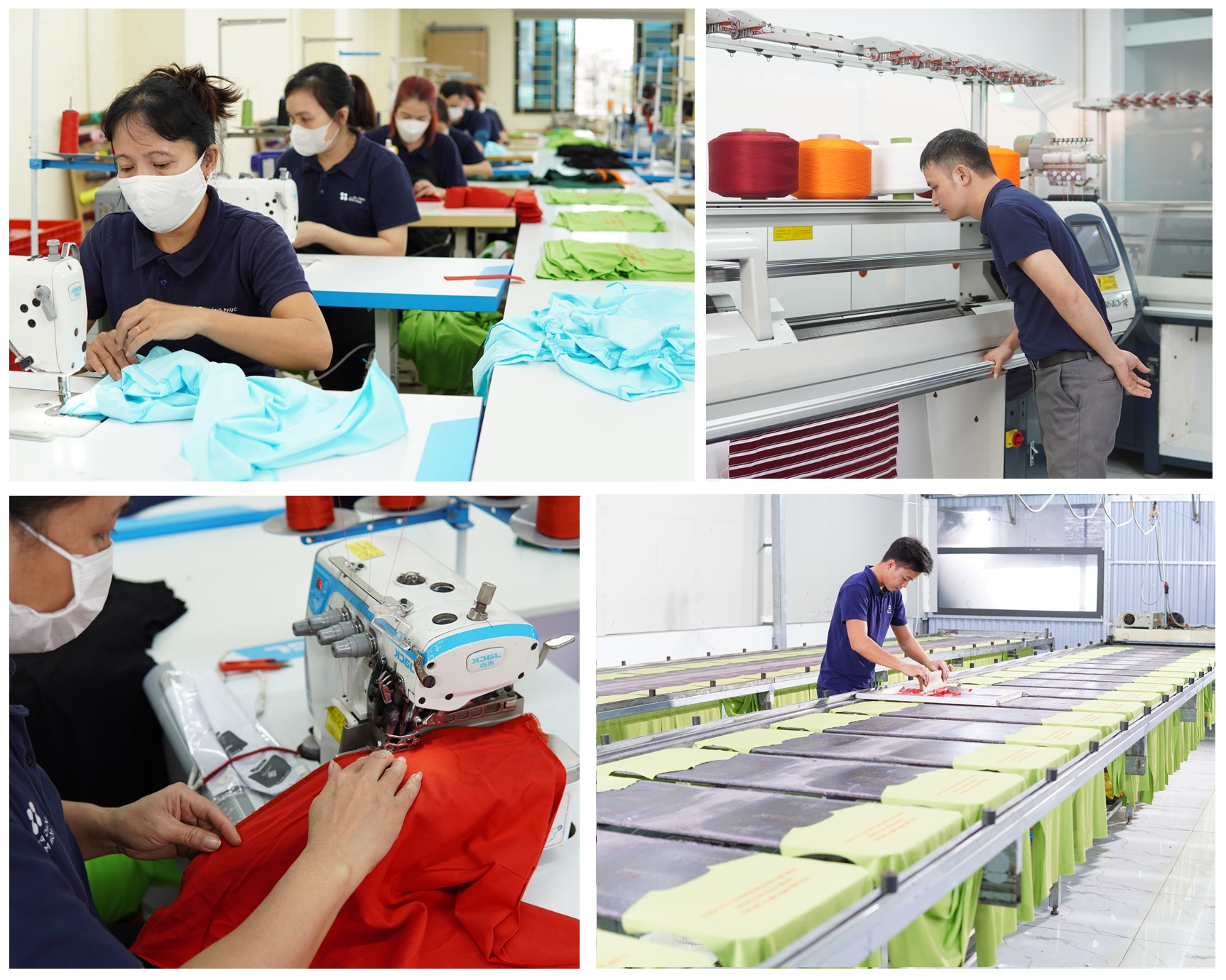 Xưởng sản xuất Đồng Phục Bốn Mùa