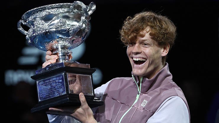 Sinner chinh phục Australian Open 2024, danh hiệu Grand Slam đầu tiên của tay vợt này