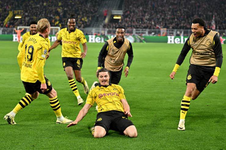 Sabitzer làm nên chiến thắng của Dortmund trước Atletico Madrid ở tứ kết lượt về Champions League