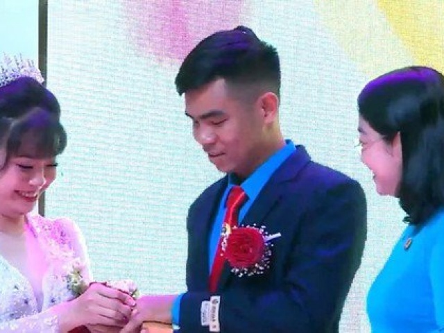 Đám cưới trong mơ của 10 đôi công nhân khó khăn ở Bình Dương