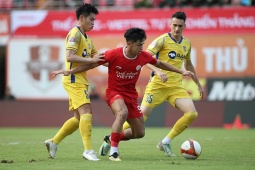 Bóng đá - Video bóng đá Thể Công Viettel - SLNA: Chói sáng ngoại binh, thoát hiểm ngoạn mục (V-League)