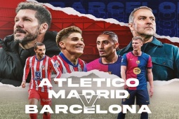 Atletico quay xe về chiến thuật đấu Barcelona, HLV Simeone bực vì học trò